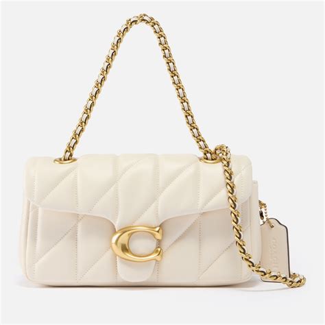 coach tabby quilted shoulder bag